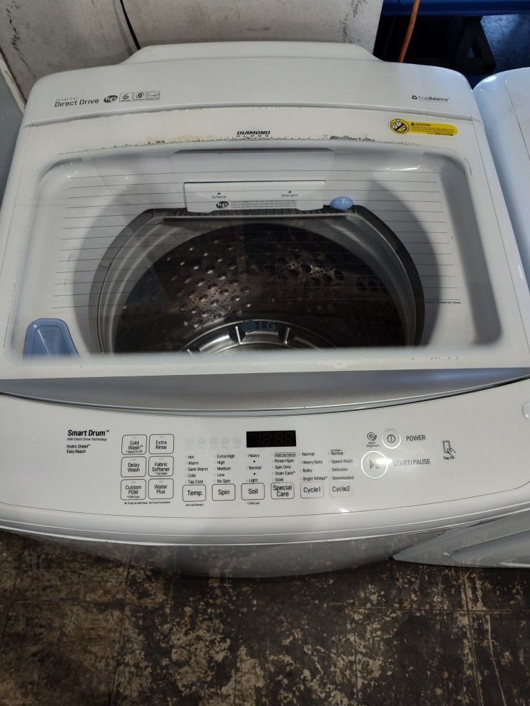 LG Top Load Washer Machine With Large Stainless Steel Tub 