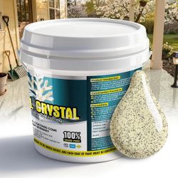 Epoxy colored sand self leveling