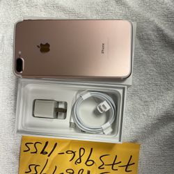 iPhone 7 Plus 128g Factory Unlock Like New 