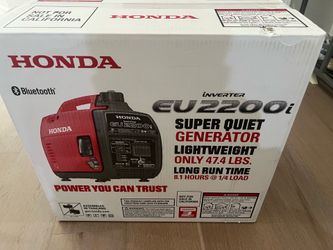 New Honda Generator