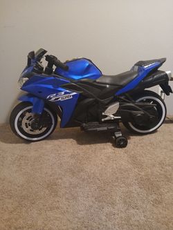 Motorcycle TR3 kids 12v ride on