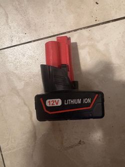 Milwaukee drill battery