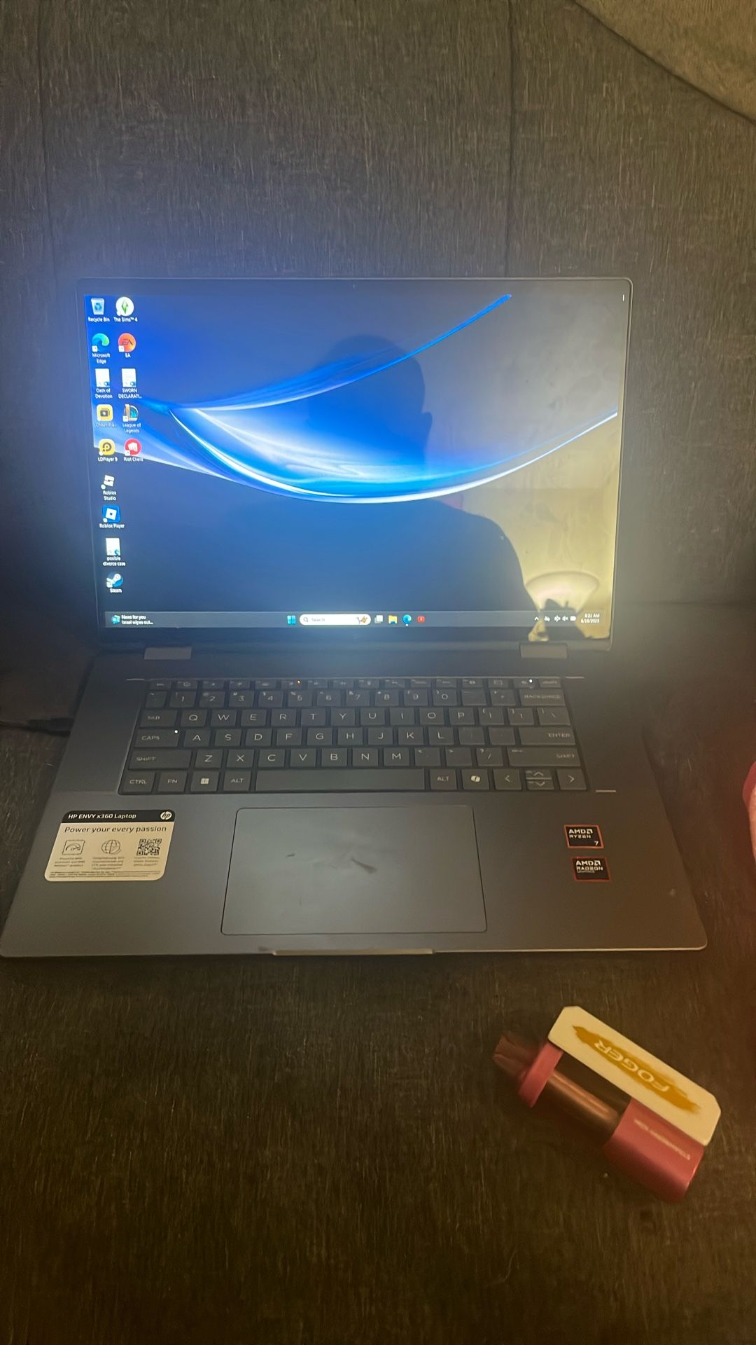 HP Envy X360 touchscreen Laptop