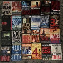 James Patterson Hardcover Books 