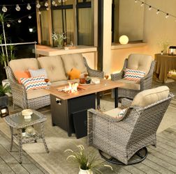 Patio furniture set outdoor new in the box