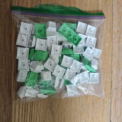 Blank PBT Key Cap Set, 61 Keys