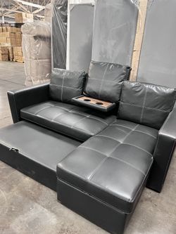 Convertible Sectional With Storage - Brand New 