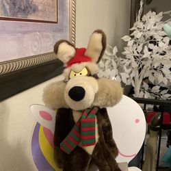 Looney Tune Wile E Coyote plush 15”