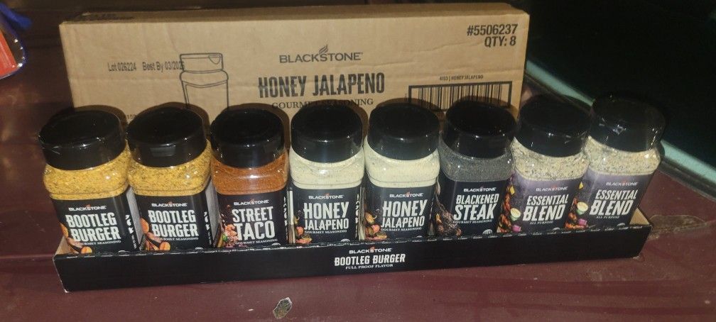 Blackstone Seasonings 8 Bottles Variety