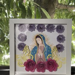Virgen de Guadalupe Shadowbox