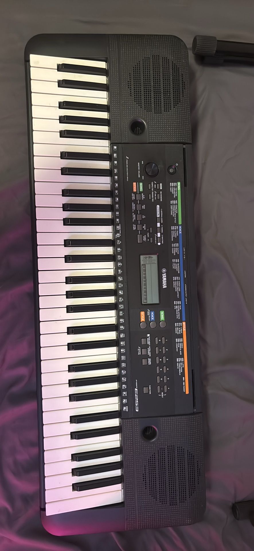 Yamaha keyboard Prs-E253 And Keyboard Stand 