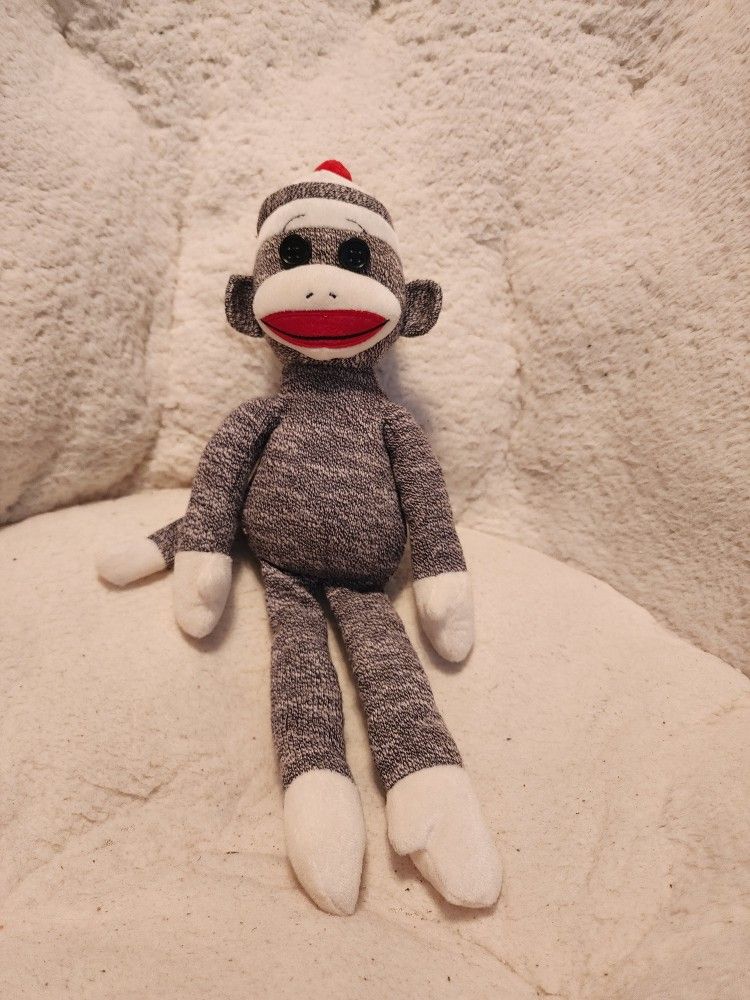 Ty Socks The Sock Monkey Beanie Baby