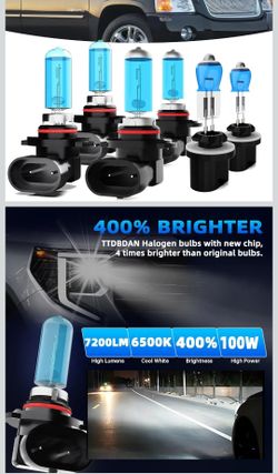 Headlights and fog lights bulbs envoy 2002-2009