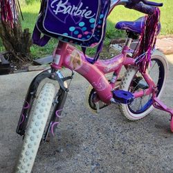 Barbie Bike With Lights Up Wheels 
