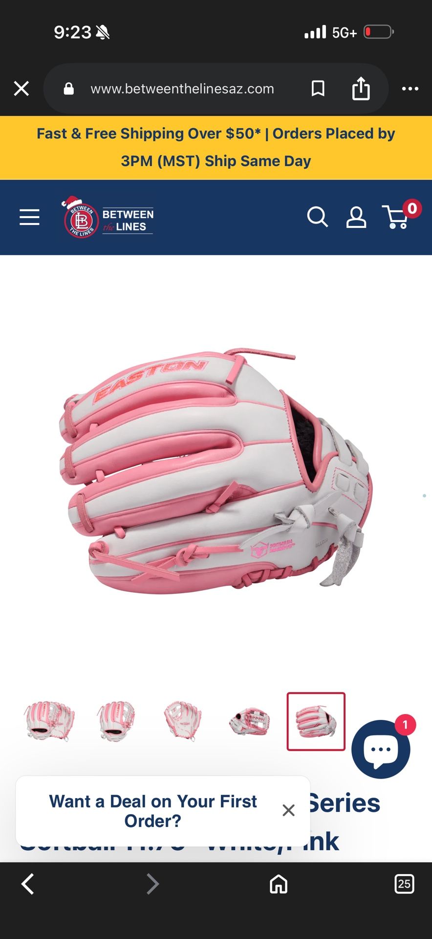 NEW! EASTON PROFESSIONAL COLLECTION 11.75-INCH FASTPITCH SOFTBALL GLOVE, RIGHT HAND THROW