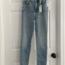 New Good American jeans Size 0