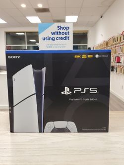 🔥 Sony PlayStation 5 Slim Digital Edition (Brand New) – PS5 Gaming Console Starting from $449 or Just $1 Down! Save $50 Instantly with Full 1-Year Wa