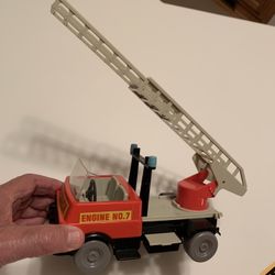 PLAYMOBIL LADDER FIRE TRUCK from 1975