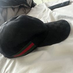 Black Gucci Hat One Size Fits All 