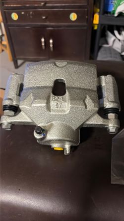 Front left disc brake caliper