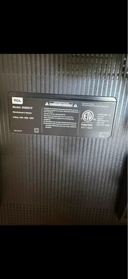 55 inch TLC tv