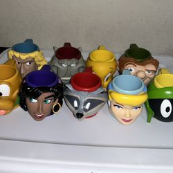90s/y2k Disney Hard Plastic Kids 3D cups lot of 9 or willing to sell them  individually just send me a message! Great condition for Sale in San  Antonio, TX - OfferUp