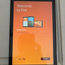 Fire HD 8 Black Tablet with Alexa, 8" HD Display, 16 GB, 7th Gen, Good Condition