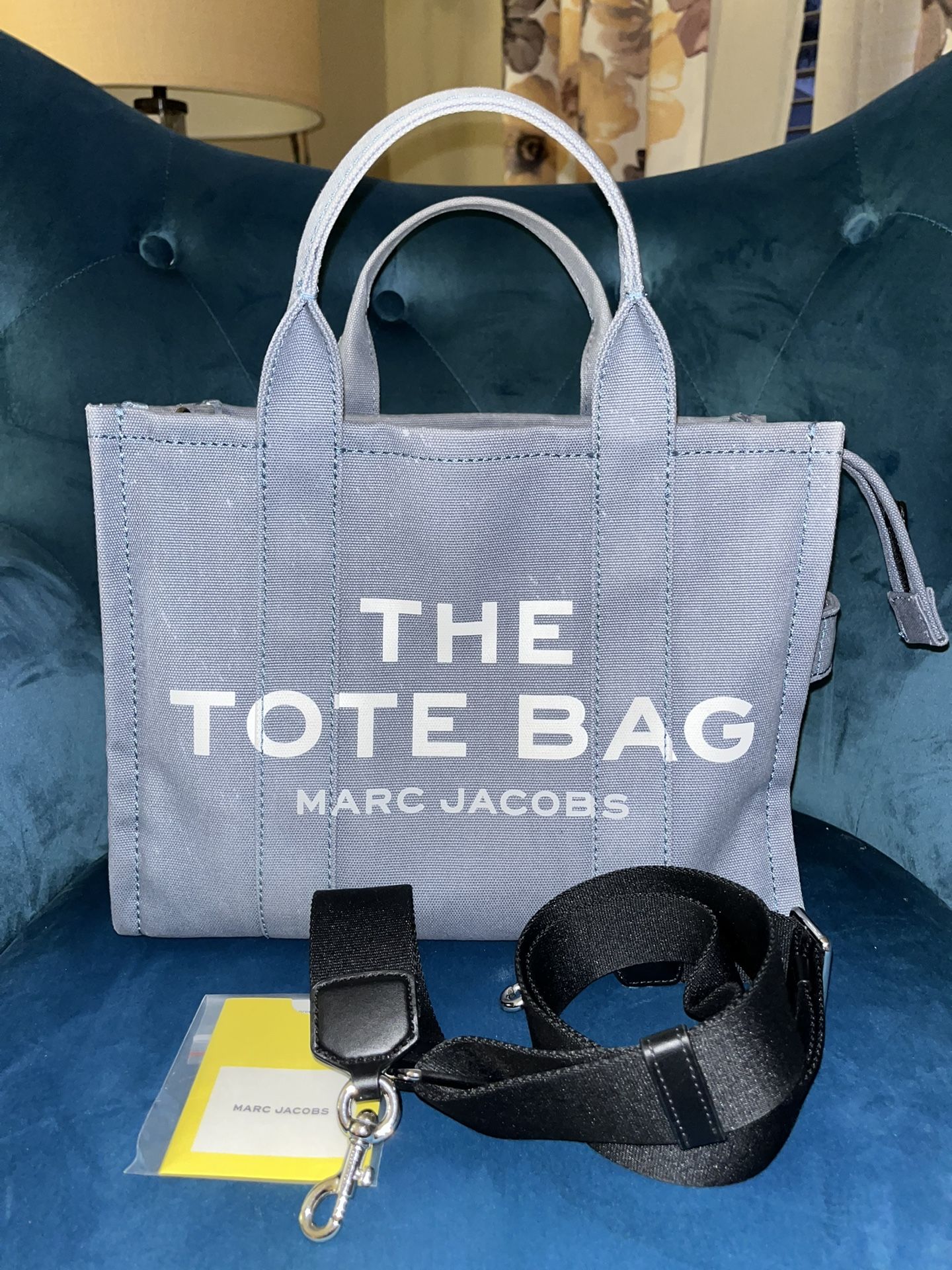 Authentic Marc Jacobs Blue Denim Shoulder Bag Satchel