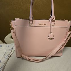 Pink 17 inch computer bag