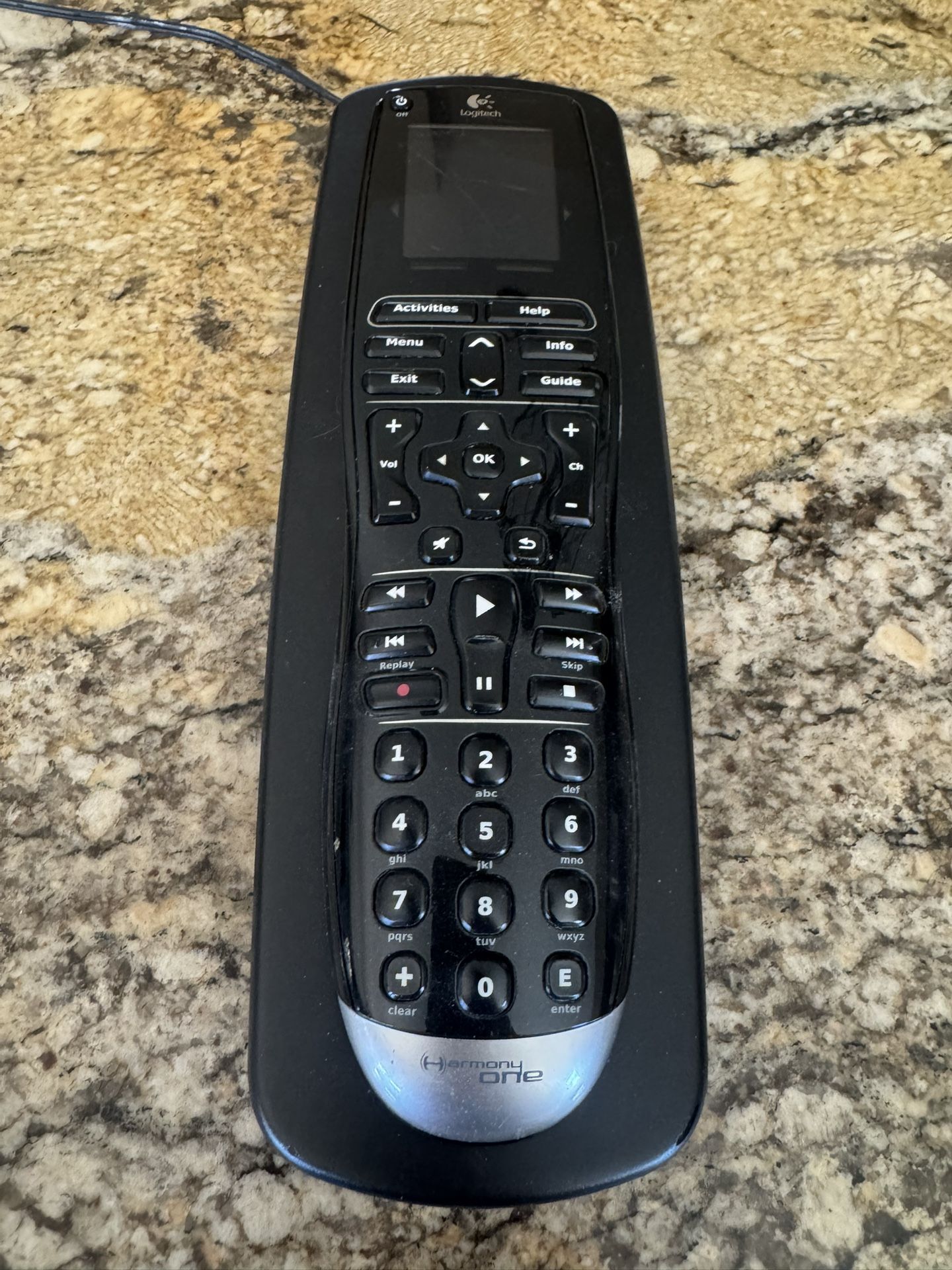 Logitech Harmony One Universal Remote with Color Touchscreen - Black