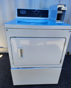 Refurbished Maytag MDG18CSAWW0 Coin-Operated Front Load Gas Dryer