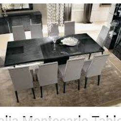 ALf Drafe Dinning Set 8 Chairs Big Table MONTECARLO Reg Price $6341