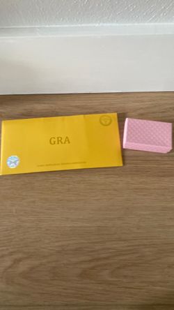 GRA Gemological Certificate with Jewelry Box