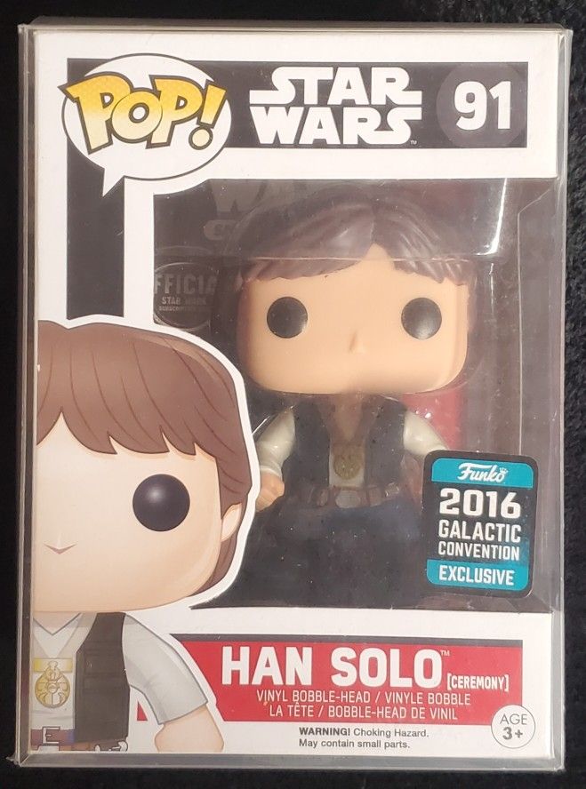 Han Solo 2016 Galactic Convention GameStop Shared Exclusive