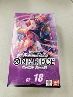 One Piece Purple Monkey D Luffy Deck