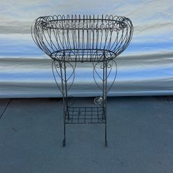 Large Vintage Plant Stand