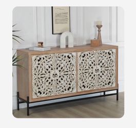 Wooden carved cabinet