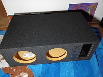 Brand New Ground Shaker Dual 8" Ported Subwoofer Box