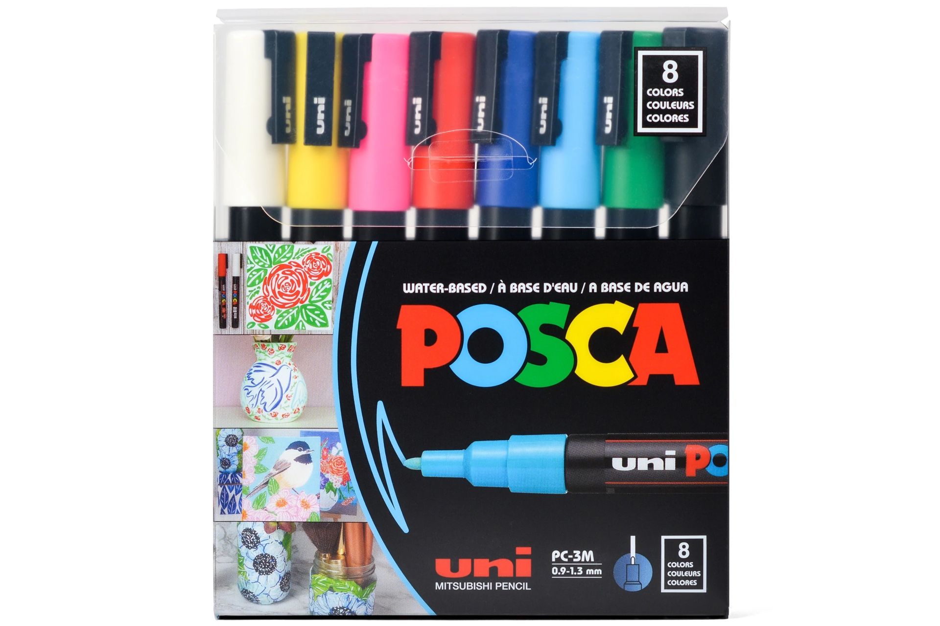8 Pack Posca Markers