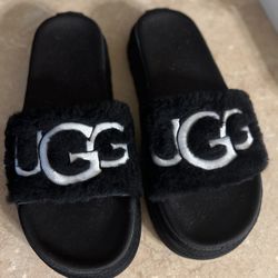 UGG  Laton Fur Sandals 