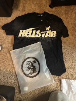 Hellstar Black T-Shirt (large)