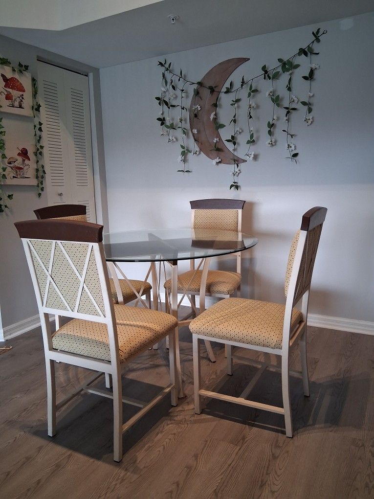 Dining Table With 4 Chairs