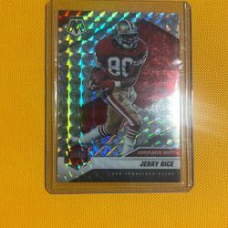 2021 Panini Prizm Football Music Prizm 295 Jerry Rice
