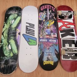 Skateboards New/used Baker, Awaken,custom, And Creature Boards