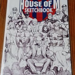 X Men Sketch Book House Of Marvel Series Art