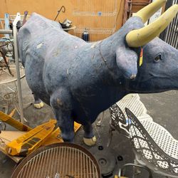 Full Size Fiberglass Cow