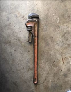 RIDGID 24in Heavy-Duty Straight Pipe Wrench