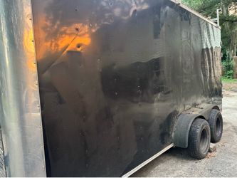 Enclosed trailer for sale