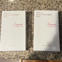 2 Maison Francis Kurkdijan Baccarat Rogue 540 Bottles