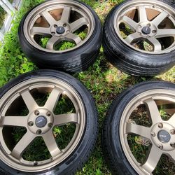 Advin1 Wheels. Bronze. 18x9.5 -5x114.3